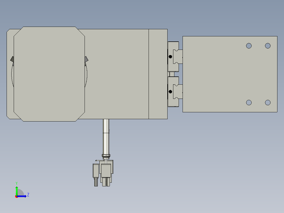 11IAN1200-003-000旋盖头部分左视图