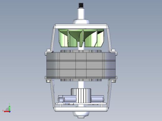 8830电机产品装配全尺寸后视缩略图