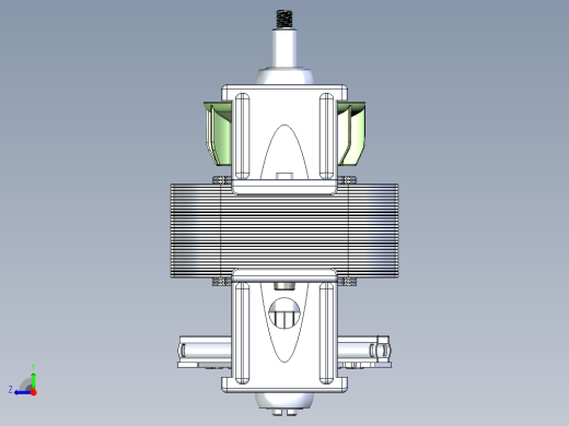 8830电机产品装配全尺寸右视缩略图