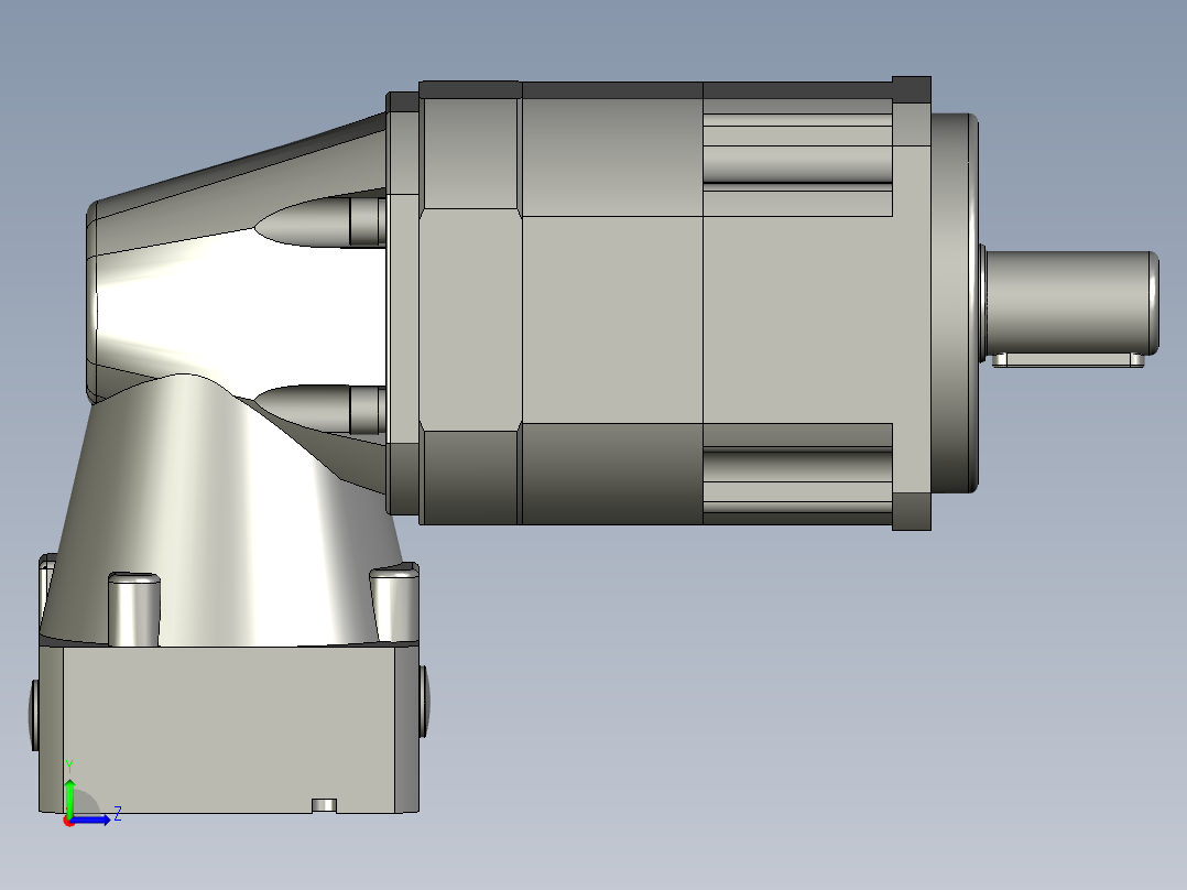 ABR090L2-S2-19-40-70-90-M6左视图