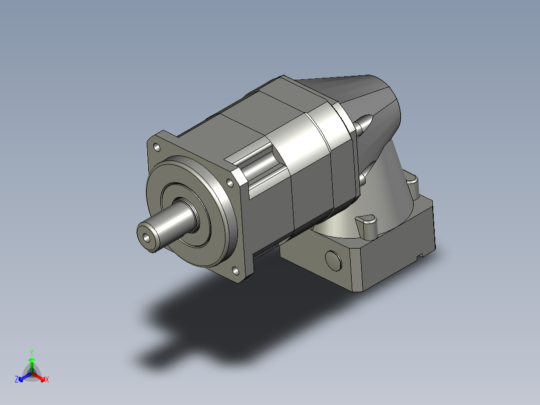ABR090L2-S2-19-40-70-90-M6正等轴测图