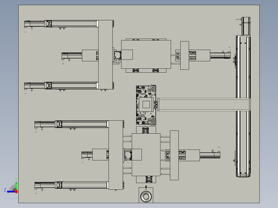 CD盒攻丝总成右视图