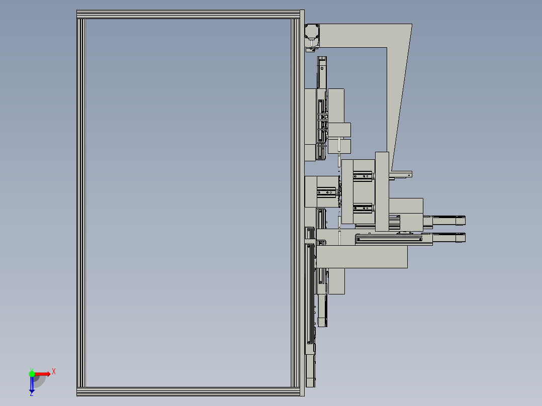 CD盒攻丝总成俯视图