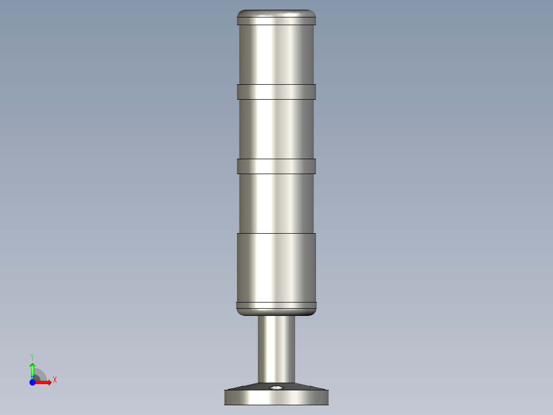 警示灯JD50E3-L01RGY122_AC220V前视图