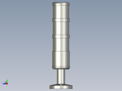 警示灯JD50E3-L01RGY122_AC220V右视缩略图