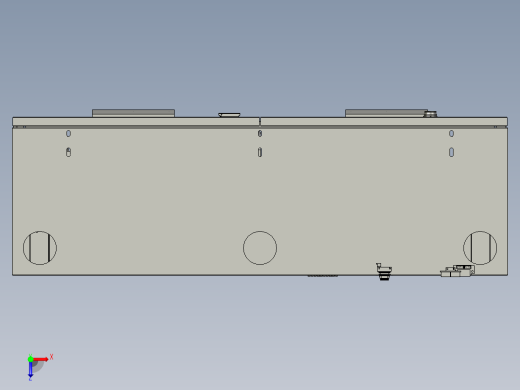 电气基业箱控制箱配电箱俯视缩略图