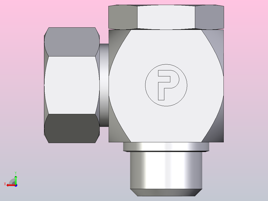 高压班卓琴弯头WH22ZLM71后视图