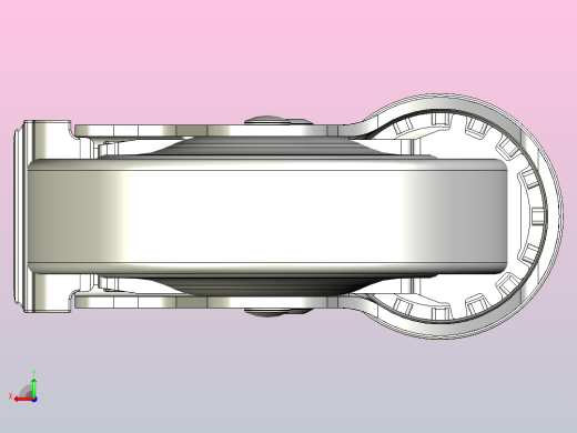 福马脚轮P-125-STEM后视缩略图