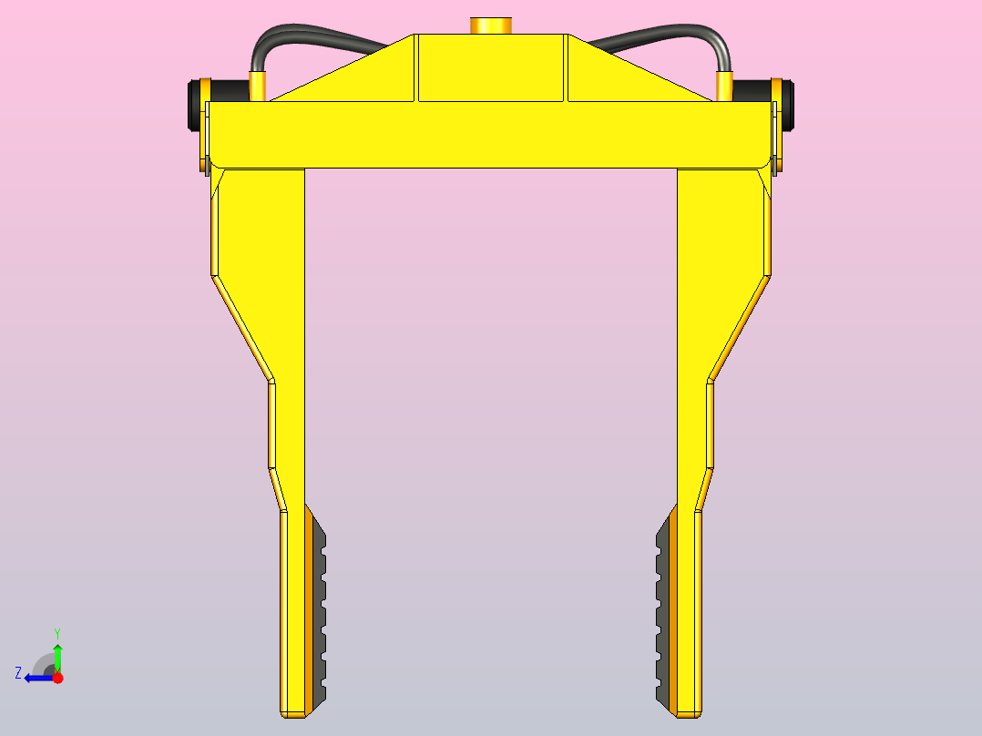 机械手（液压伸缩） (2)右视图