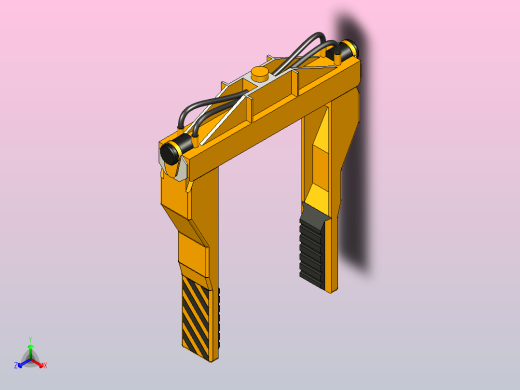 机械手（液压伸缩） (2)正等轴测缩略图