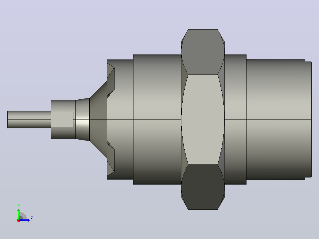 接近开关传感器E2B-M30KN20-WZ-C1左视图