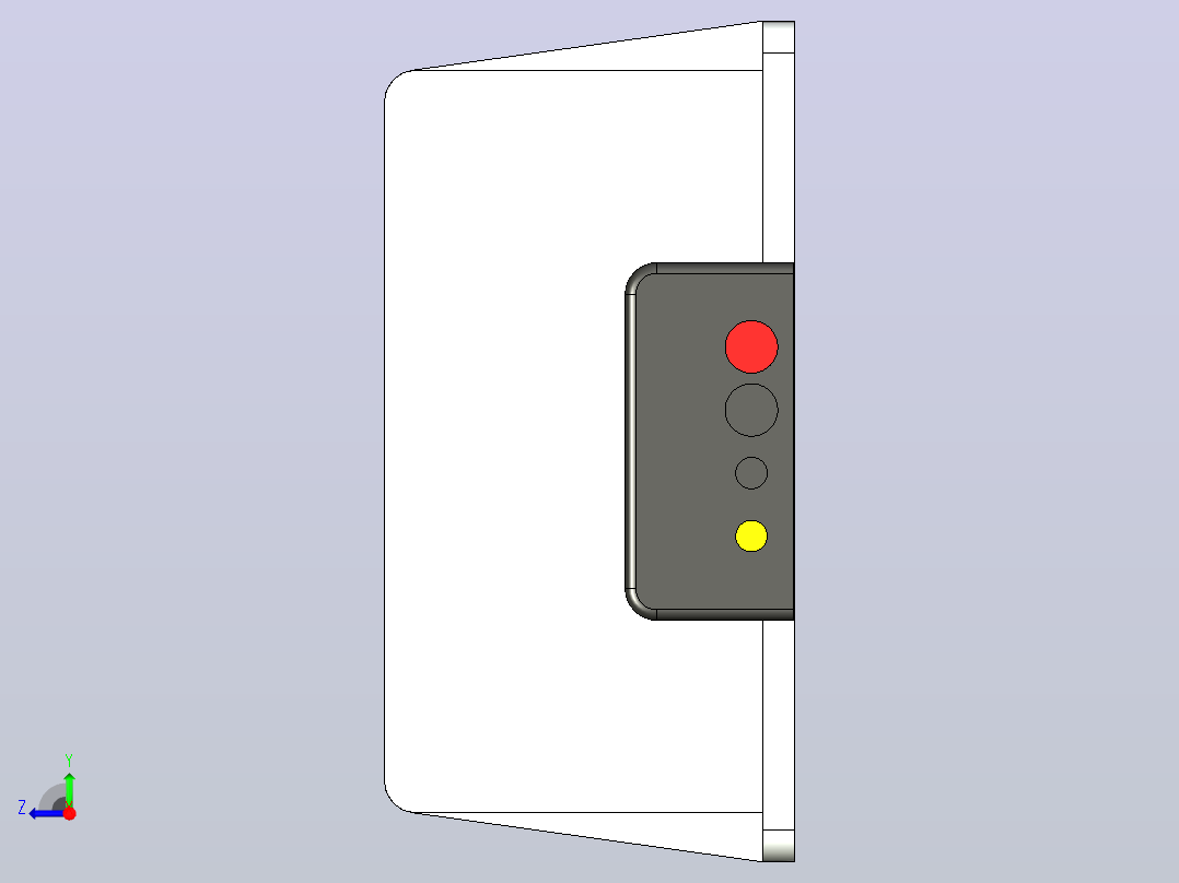 用于StarLink的12V_24V至48V 10A 480W DC升压转换器电压调节器右视图