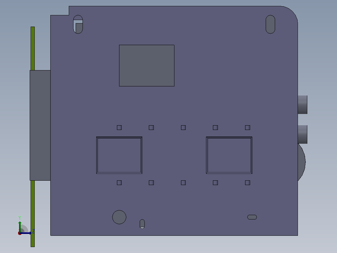 3WT804-840系列 4极抽屉式断路器[3WT1S04ETU35WT]左视图