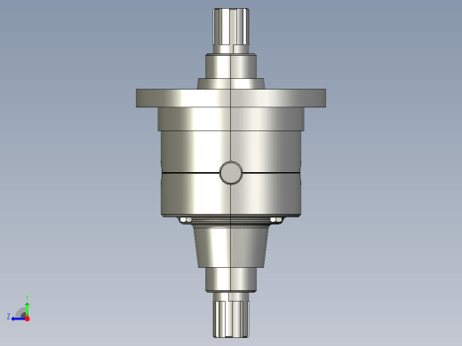 汽车差速器设计 含CAD+说明+三维图右视缩略图