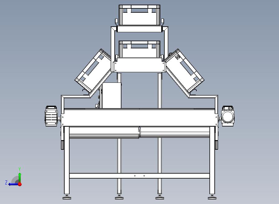 苹果筛选和装箱生产线sw17右视图
