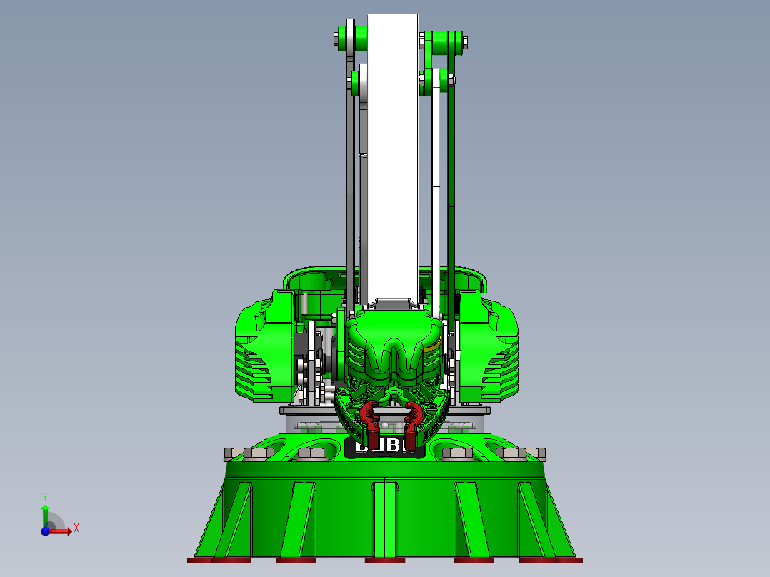 buba_robotic-arm_cgpdesign SW前视图
