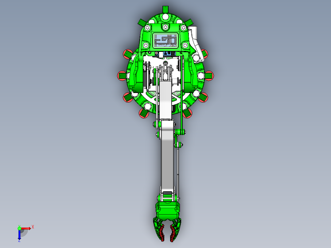 buba_robotic-arm_cgpdesign SW俯视图