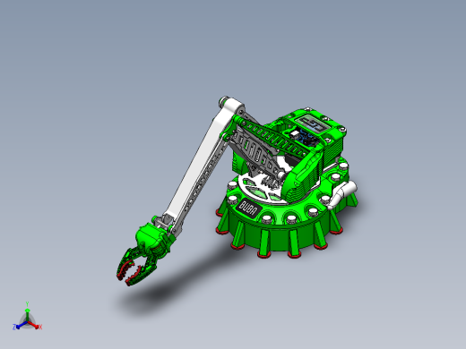 buba_robotic-arm_cgpdesign SW正等轴测缩略图