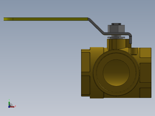手动三通球阀大全前视缩略图