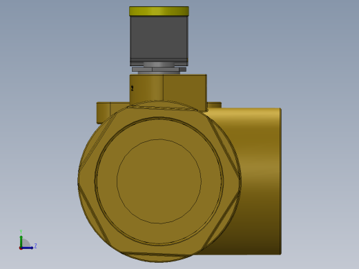 手动三通球阀大全左视缩略图