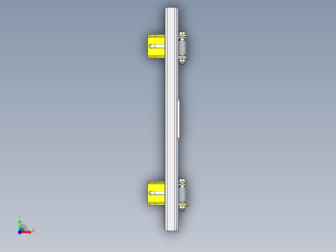 大门效果图设计前视图