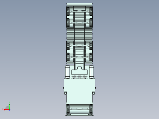 简易卡车模型3D图纸 STP格式后视缩略图