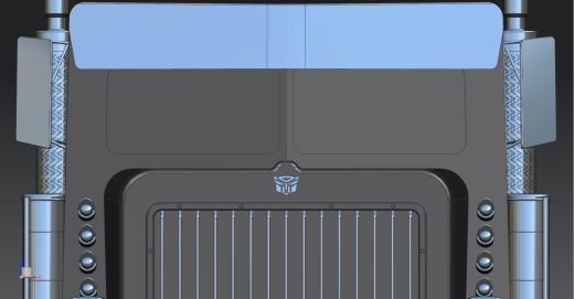 简易卡车模型3D图纸 STP格式缩略图