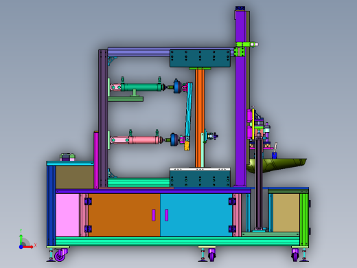 汽车座椅综合性能检测台前视缩略图