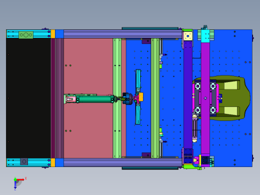 汽车座椅综合性能检测台俯视缩略图