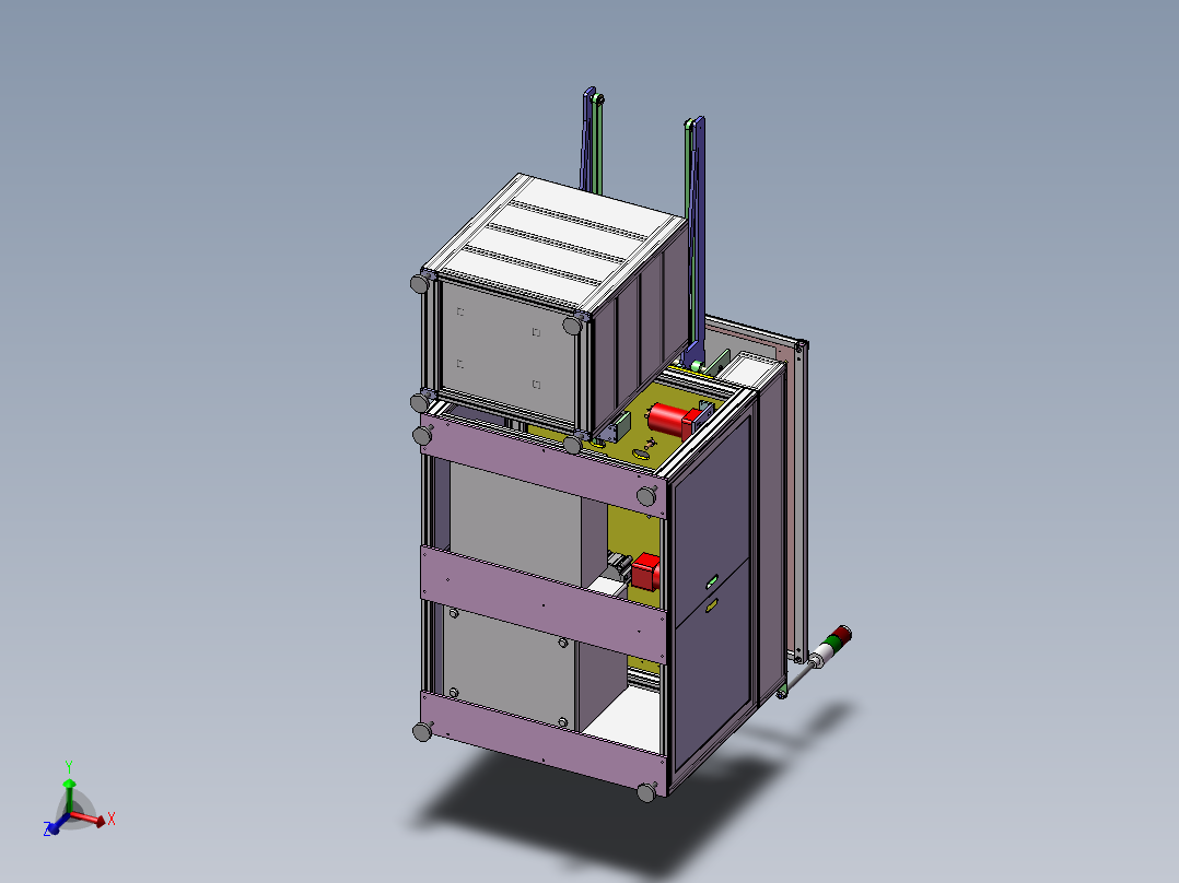 led输送机上测试机设计