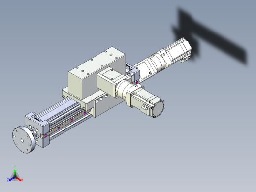 威洛博直线电机模组EB6ZR-L140-S120-RZ575K-Z575K-MS3
