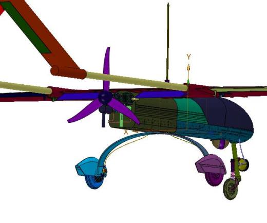 森林巡查固定翼无人机缩略图
