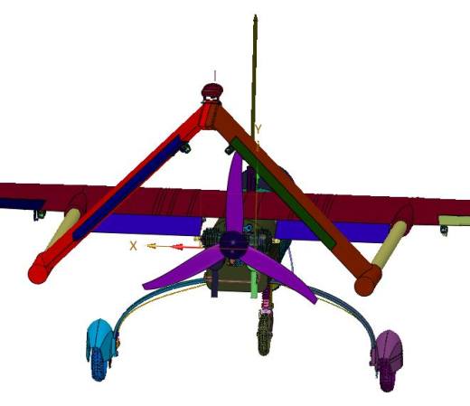 森林巡查固定翼无人机缩略图