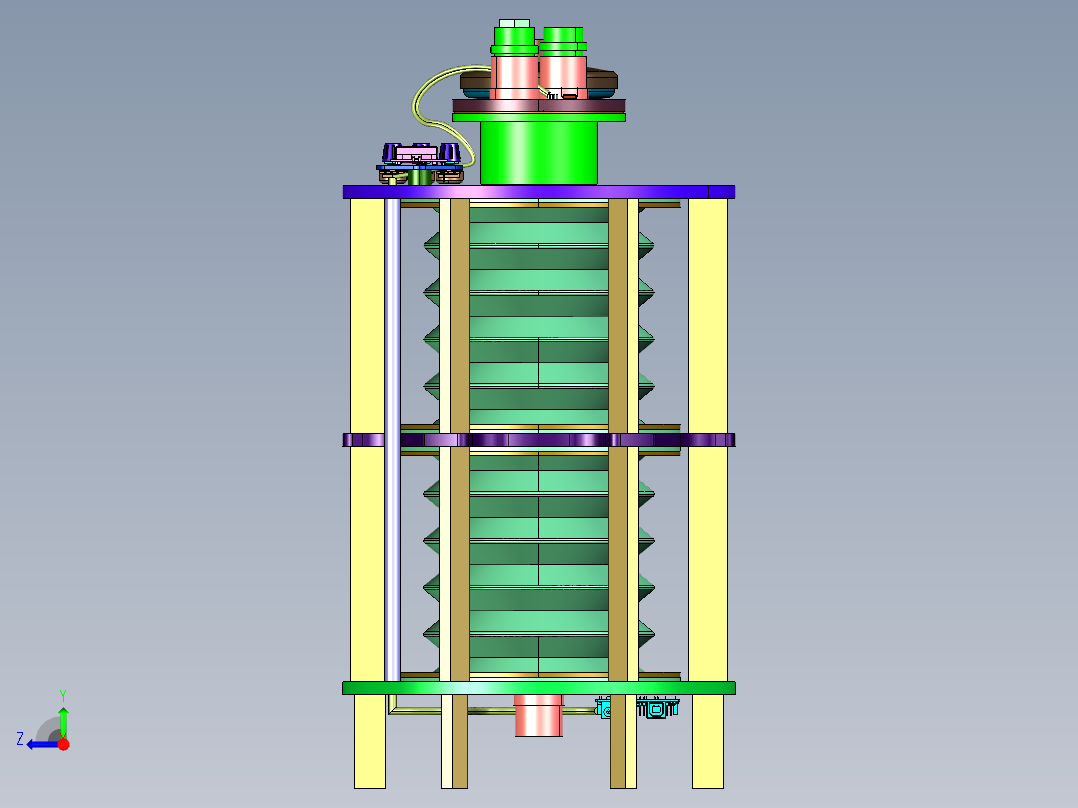 便携一体简易呼吸机右视图