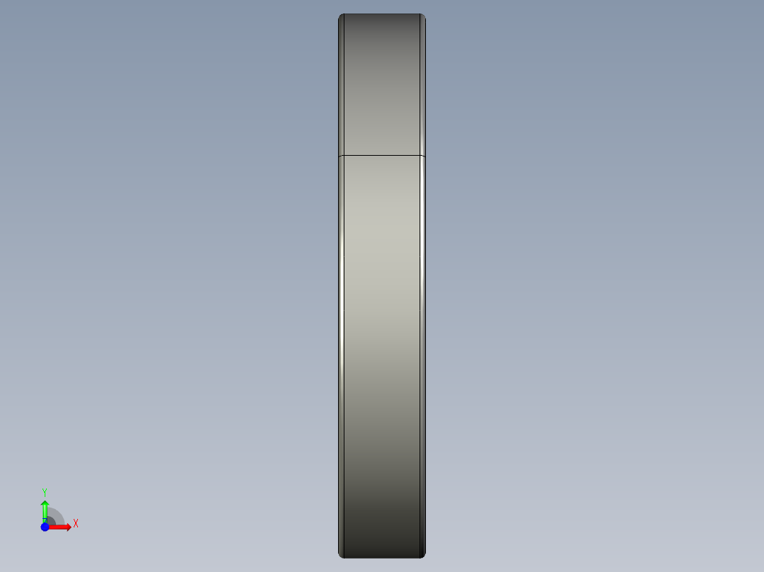 深沟球轴承61914前视图