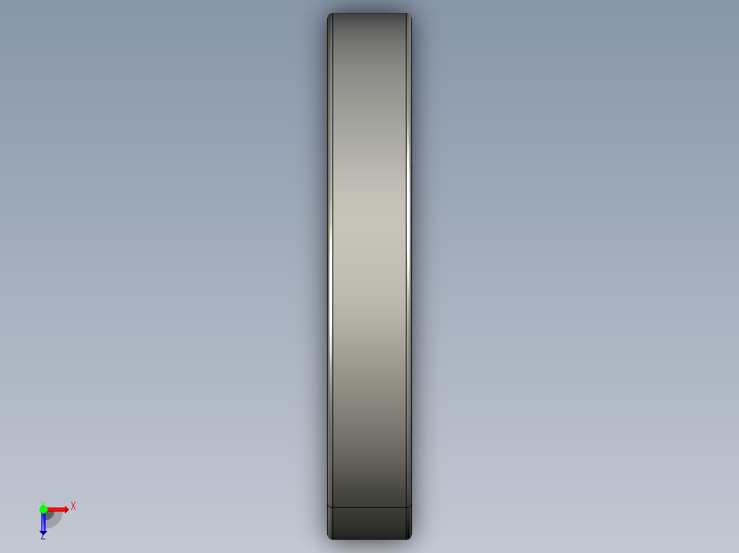 深沟球轴承61914俯视图