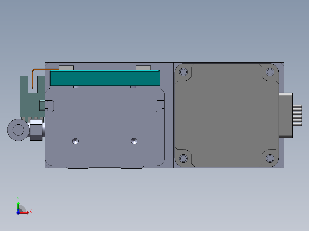 MCH丝杆全封闭MCH6M-BR-57前视图
