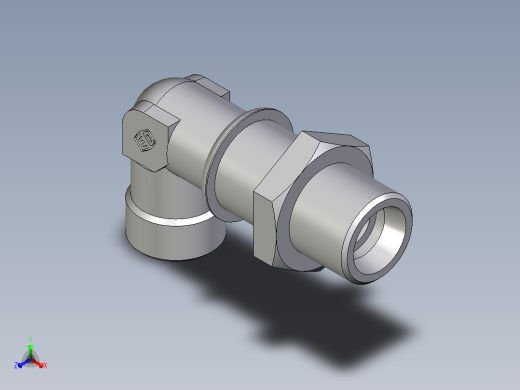 卡套式工业通用硬管接头EO_Bulkhead_elbow_WSV14SOMD71