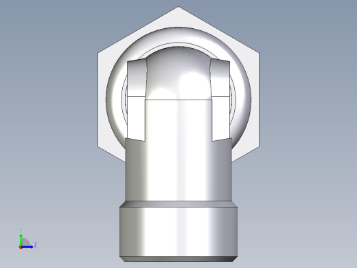 卡套式工业通用硬管接头EO_Bulkhead_elbow_WSV14SOMD71左视缩略图