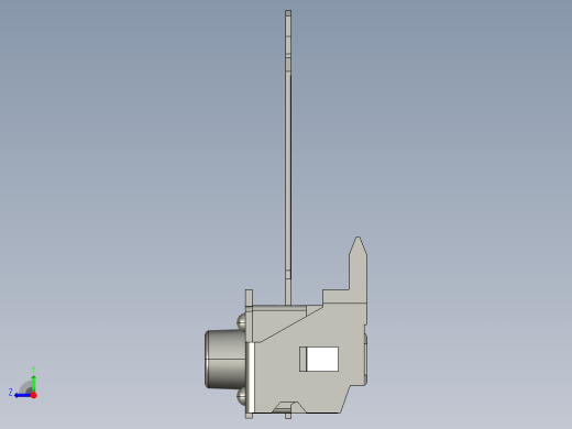 15N型侧面操纵4R轻触开关右视缩略图