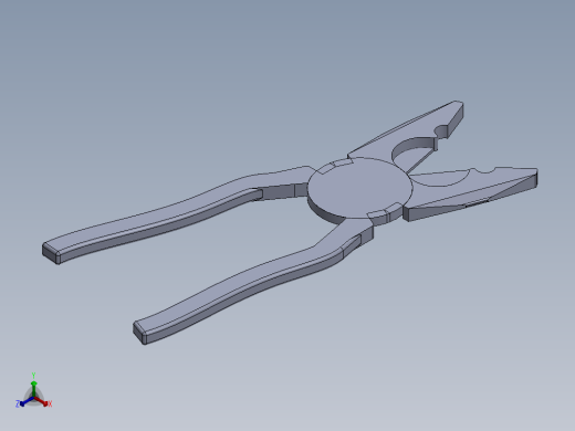 钳子 (15)正等轴测缩略图