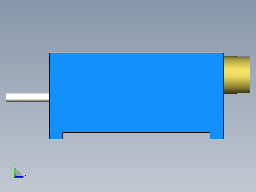 无源元件封装-3296W左视图