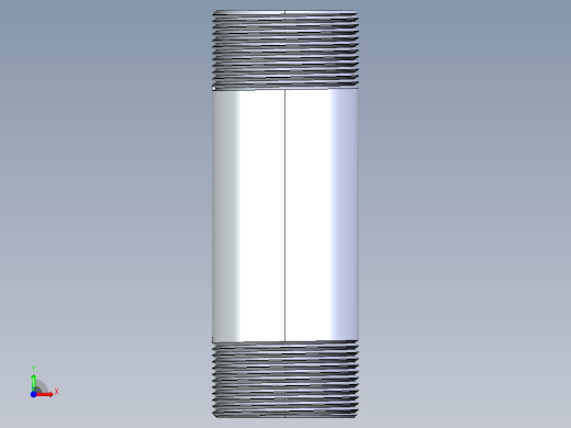 聚氯乙烯配件33-Sch80_Nipple_MPTxMPT_861-298_2.5in x 8in前视缩略图