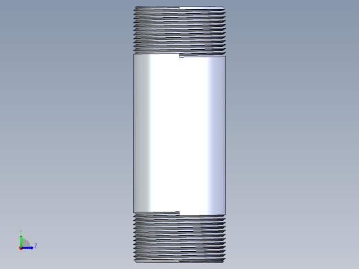 聚氯乙烯配件33-Sch80_Nipple_MPTxMPT_861-298_2.5in x 8in左视缩略图