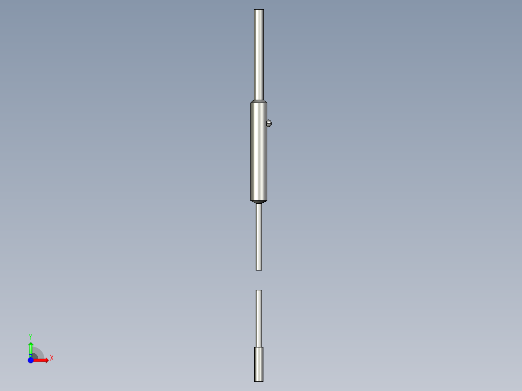 基恩士EM-030_kc图纸模型前视图