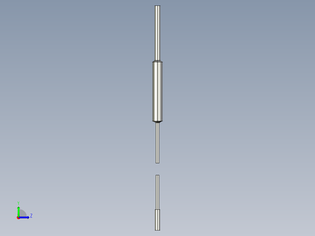 基恩士EM-030_kc图纸模型左视图