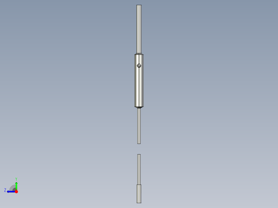 基恩士EM-030_kc图纸模型右视图