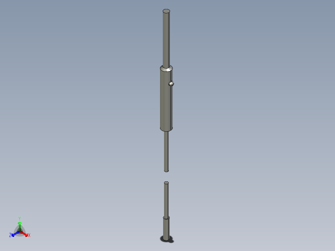 基恩士EM-030_kc图纸模型正等轴测图