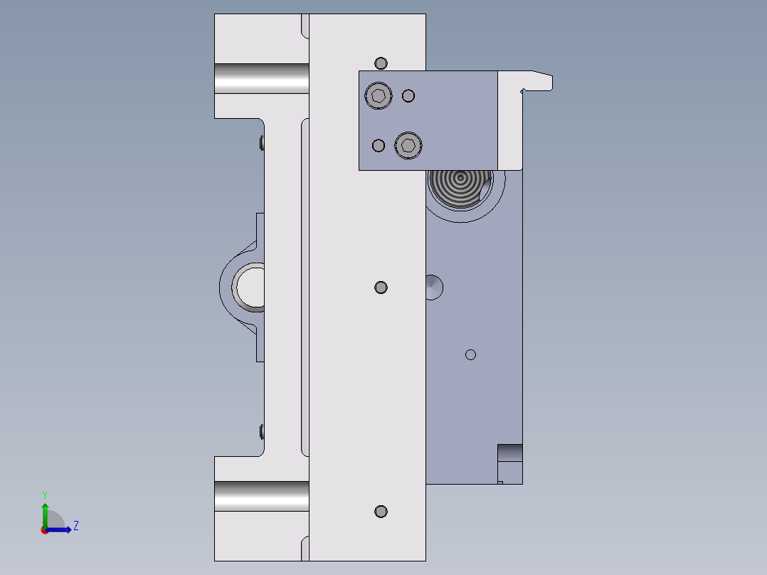 铣床夹具SW三维图1508971==30左视图