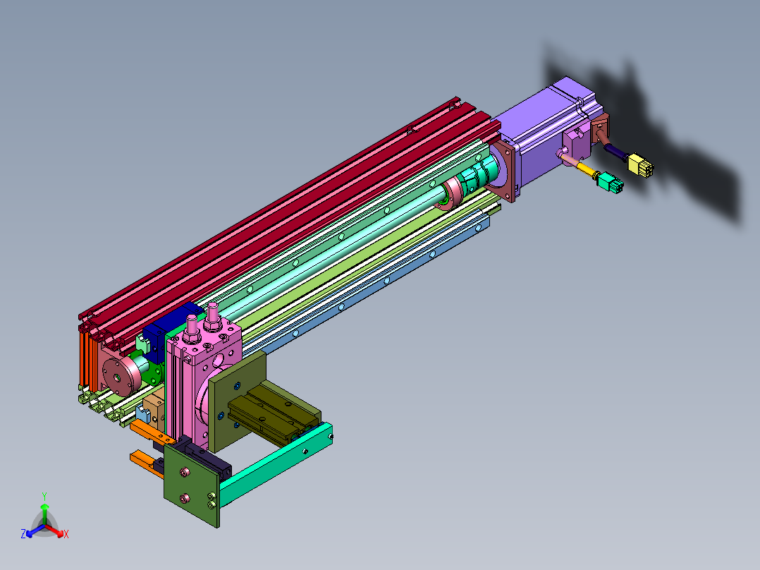塑料产品搬运的气动抓手